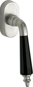 Draaikiepgarnituur Antique ebben/Elegant antiek nikkel