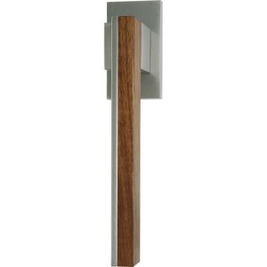 Draaikiep raamkruk Mimolimit Rechts mat nikkel ongelakt/eiken hout