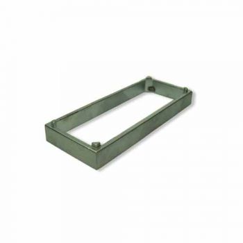 Opvulplaat t.b.v. Raamboom , Aluminium Finish F1