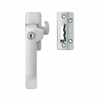 Raamboom Axa 3329, Aluminium F1 linkswijzend met cilinderslot SKG*®