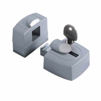 AXA veiligheids raam oplegslot 3015 tbv opdek, zilver