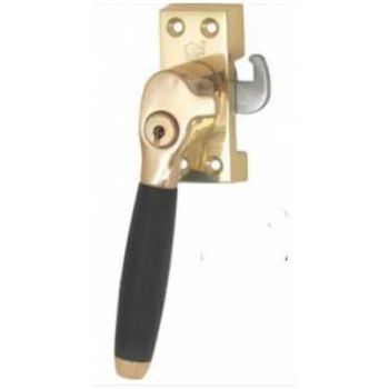 SKG Raamsluiting Ton ebben Links messing ongelakt