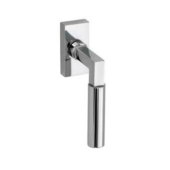 Draaikiepgarnituur Bauhaus glans chroom