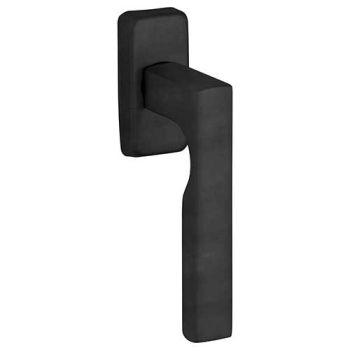 Draaikiep raamkruk Mini S mat zwart PVD