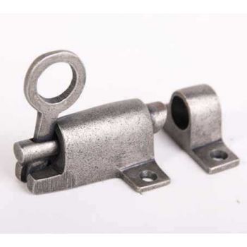 Raamknip zilver antiek 67 mm voor valramen