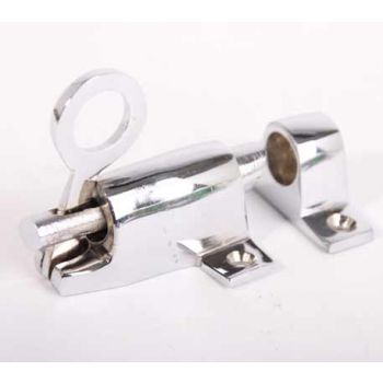 Raamknip glans chroom 67 mm voor valramen