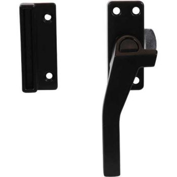 Raamboom Oxloc met drukknop, zwart links wijzend