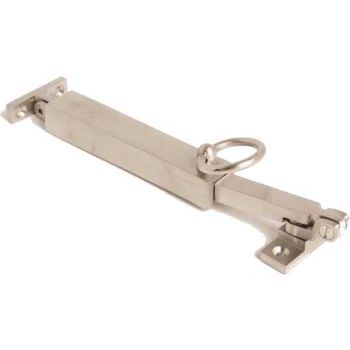 Raamuitzetter wegdraaibaar 150mm, geborsteld nikkel