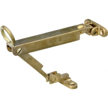 Combi uitzetter wegdraaibaar 215mm messing antiek