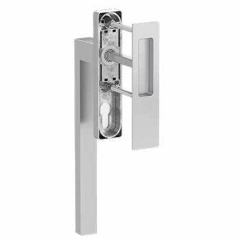Hefschuifdeurgreep PC Aluminium F1 (binnenzijde fijnstructuur)