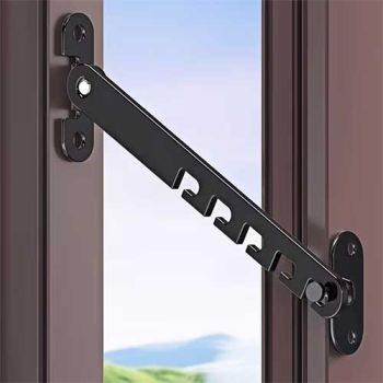 5 standen kierstandhouder zwart 165 mm