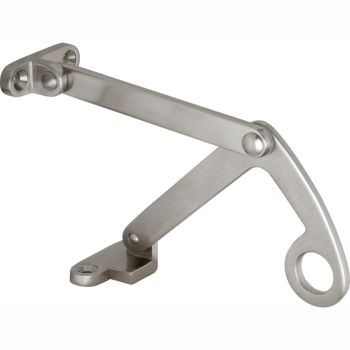 Combi uitzetter Elegant 125mm mat nikkel ongelakt