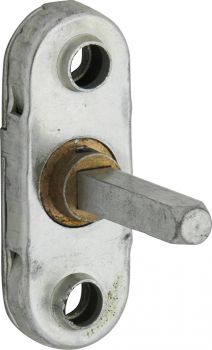 Draaikiep mechanisme Ovaal 22,5mm 7x40 8x32 ijzer verzinkt