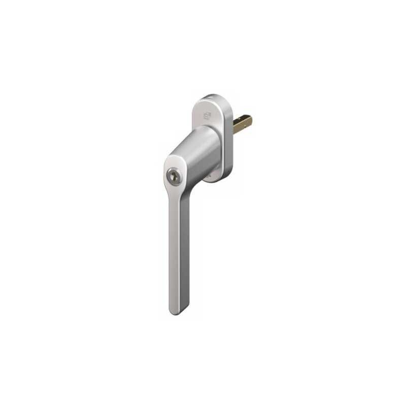 4 stuks raamgrepen wit, 35 mm raamgrepen zonder slot, aluminium raamgreep met schroeven, witte raamgrepen, voor ramen, terrasdeur, balkondeuren