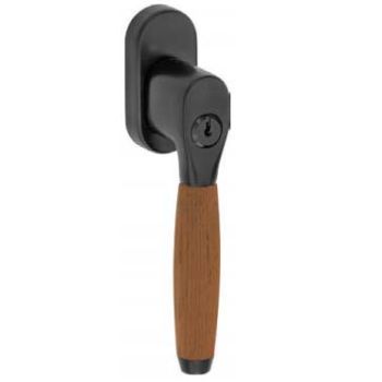 SKG2 Draaikiep sluiting Ton teak/smal mat zwart