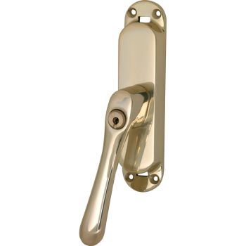 Krukespagnolet Linea Links messing ongelakt