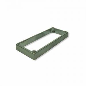 Opvulplaat t.b.v. Raamboom , RVS Finish