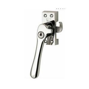 SKG Raamsluiting Linea Links glans nikkel