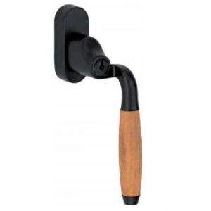 SKG2 Draaikiep sluiting Ton teak/smal Rechts mat zwart