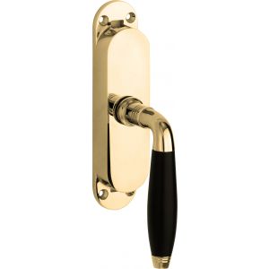 Krukespagnolet Bonton ebben Links messing ongelakt