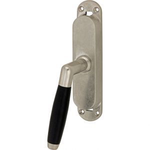 Krukespagnolet Ton ebben Links antiek nikkel