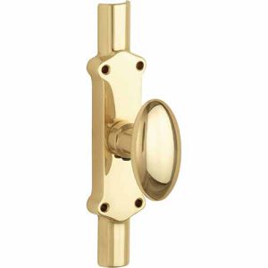 Krukespagnolet Ei kr. halfr. messing gelakt