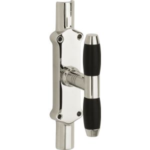 Krukespagnolet Ton ebben / glans nikkel halfornd