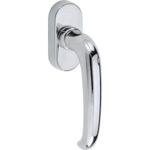 Draaikiepgarnituur Halfsabel/Elegant glans chroom