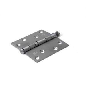 Kogellager scharnier Rechte hoek 89x89mm RVS vlak