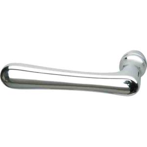 Deurkruk Linea (gatdeel) links wijzend Glans chroom